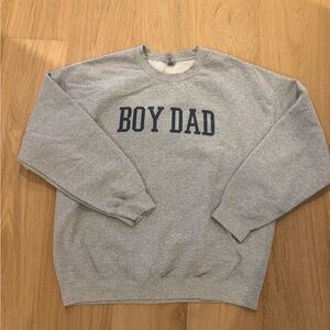 Men's Gray 'Boy Dad' Sweatshirt